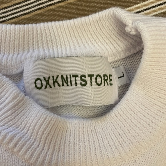 NWOT retro rainbow sweater - Picture 3 of 7
